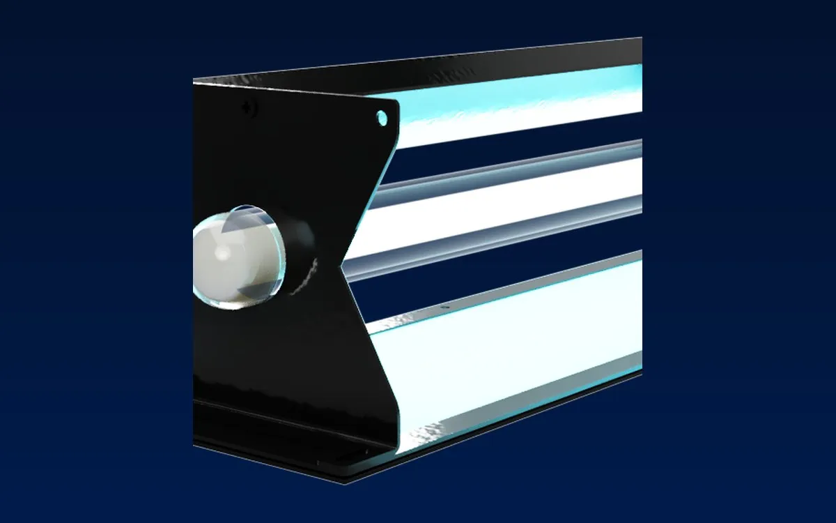 Rendering: a Cognituv Grow UV-C fixture