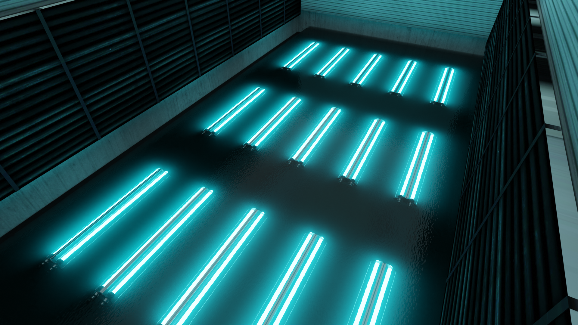 dual lamp grid
